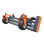 Skid Steer Power Rake Atodiad